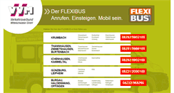 Desktop Screenshot of flexibus.net